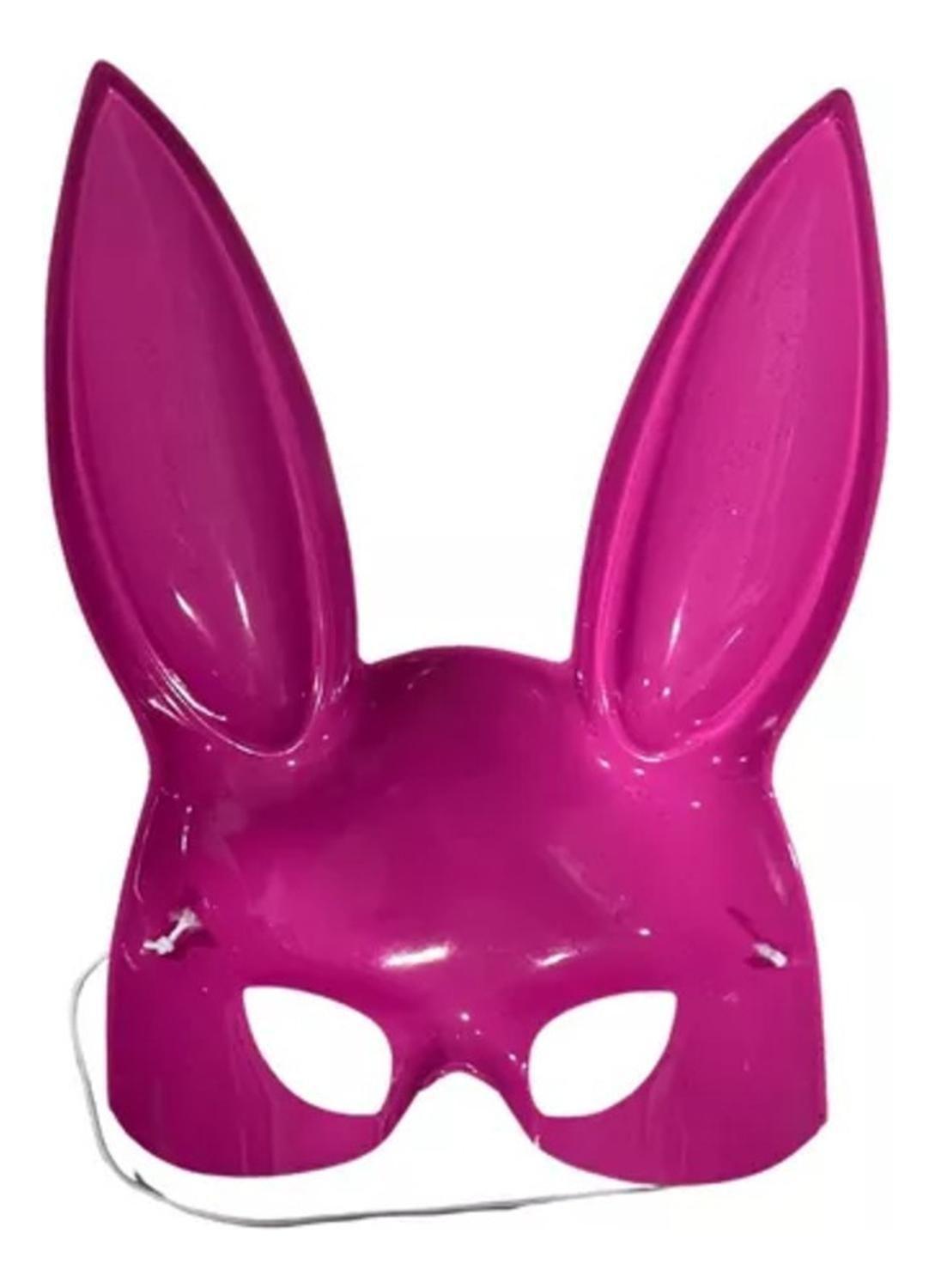 Set De 3 Antifaz Mascara Conejo Glitter Orejas Sexi Cosplay-6