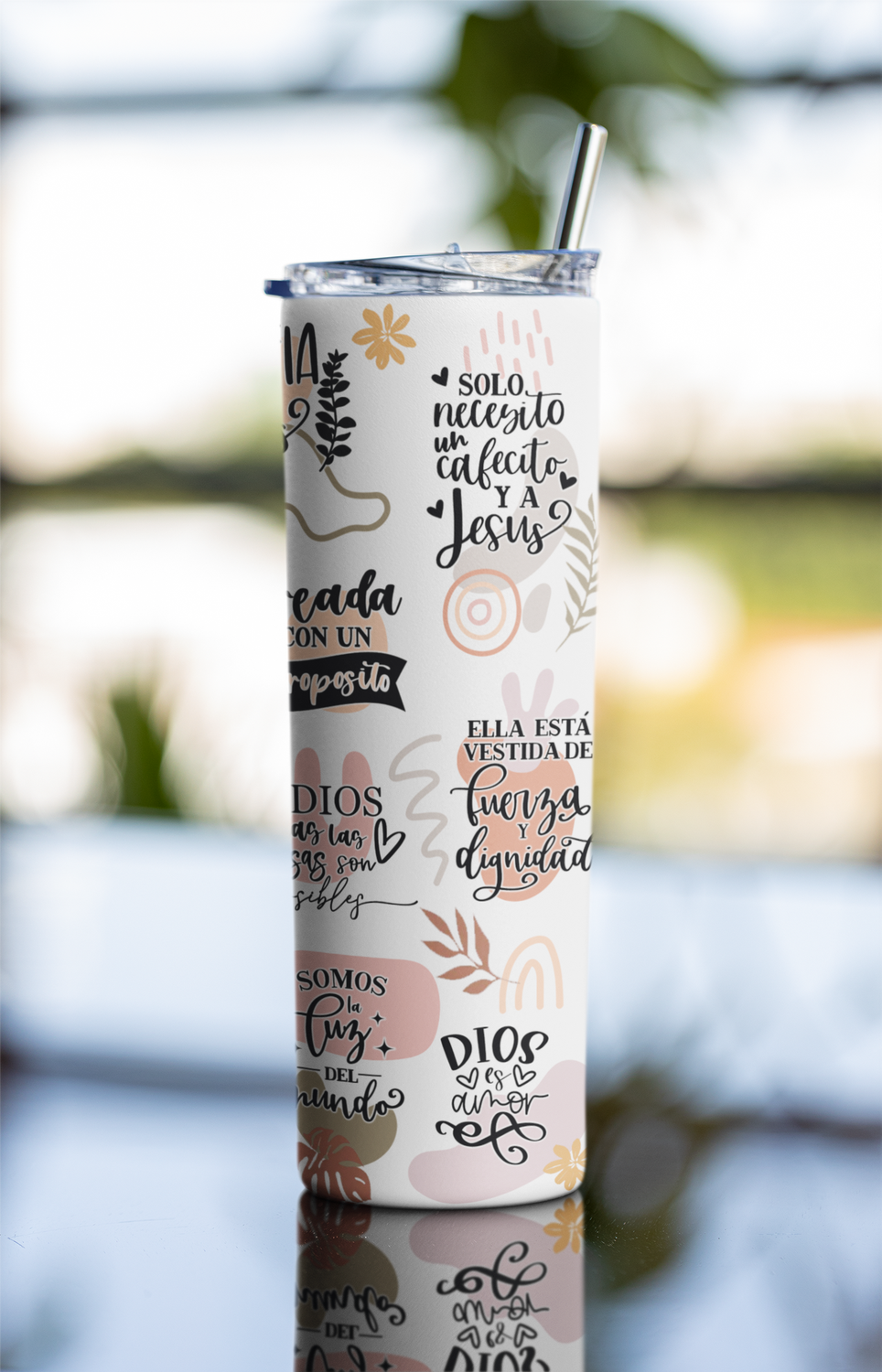 Termo Botella Térmica Cristiano Creado Con Un Propósito Frases-4