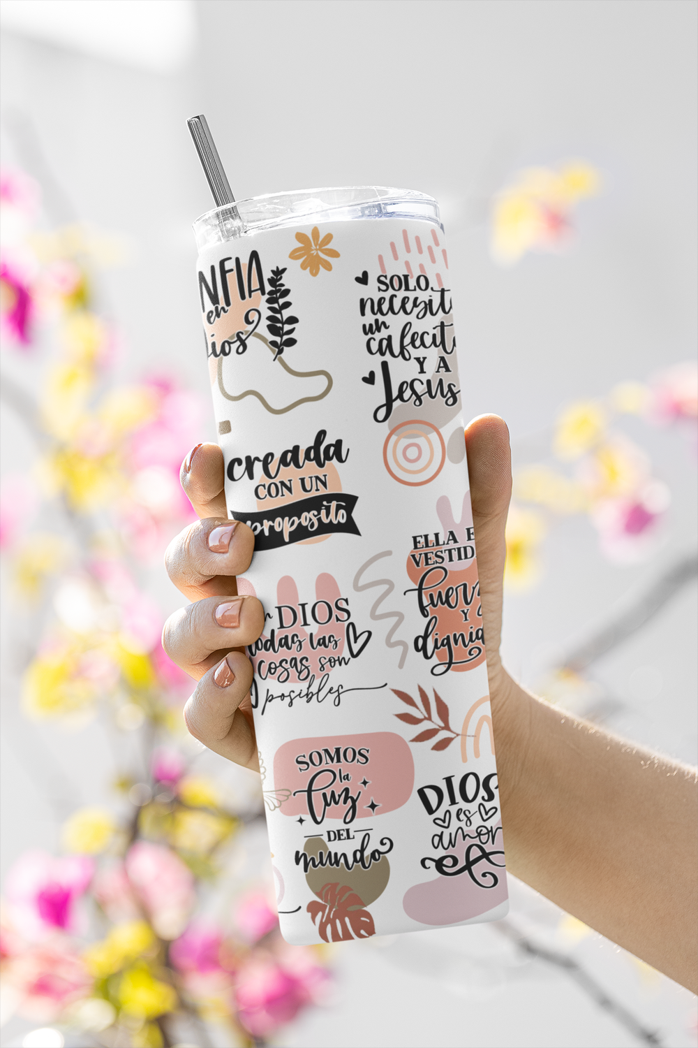 Termo Botella Térmica Cristiano Creado Con Un Propósito Frases-5
