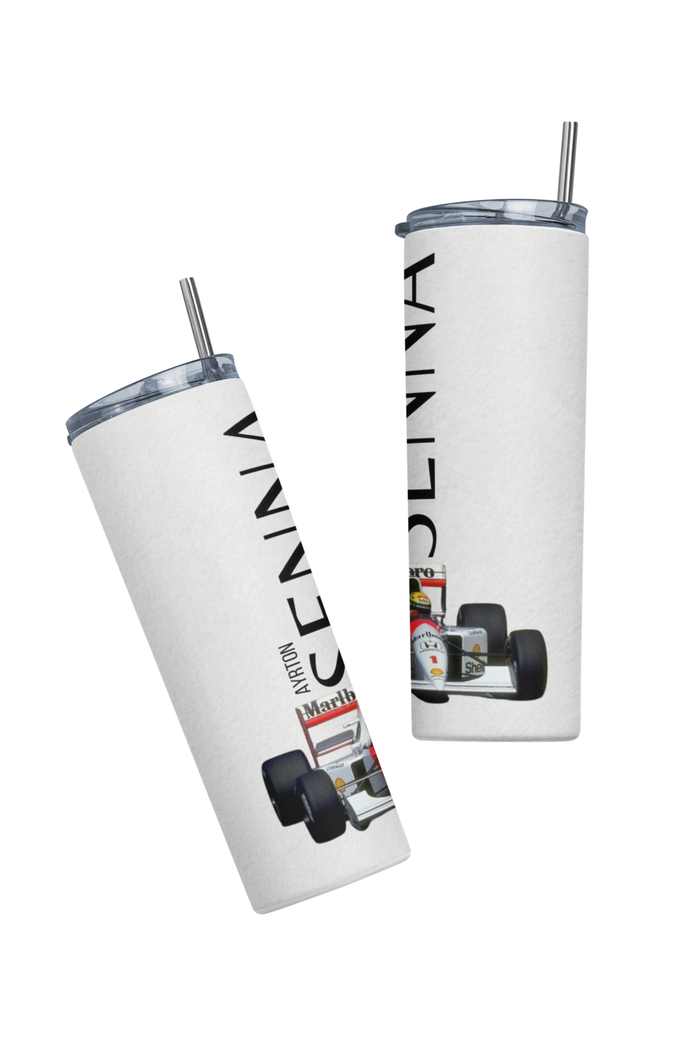 Termo Botella Termica F1 Senna Monoplaza Mug-2