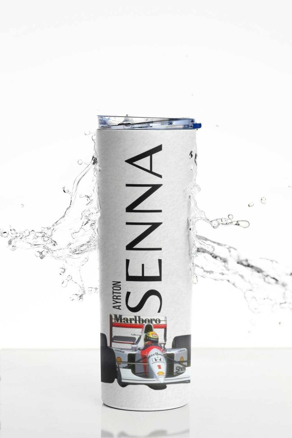 Termo Botella Termica F1 Senna Monoplaza Mug-4