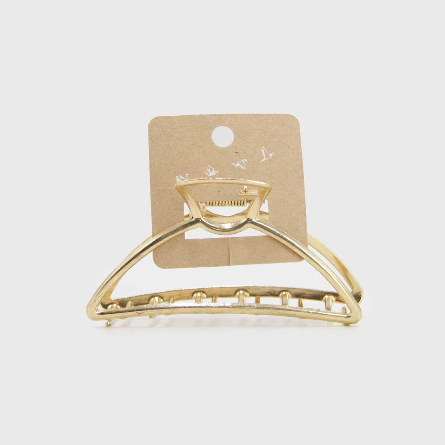 Traba Tiburon Pinche Mediano Para Cabello Matalizado-2