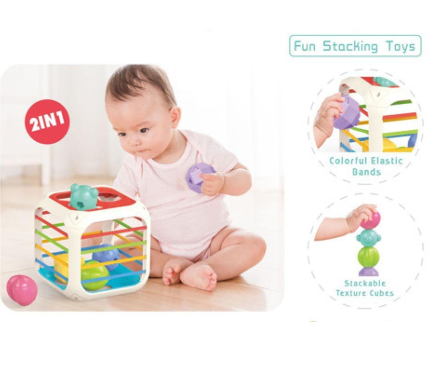 Juguete Didáctico Montessori Bebés Sensorial Estimulación-4