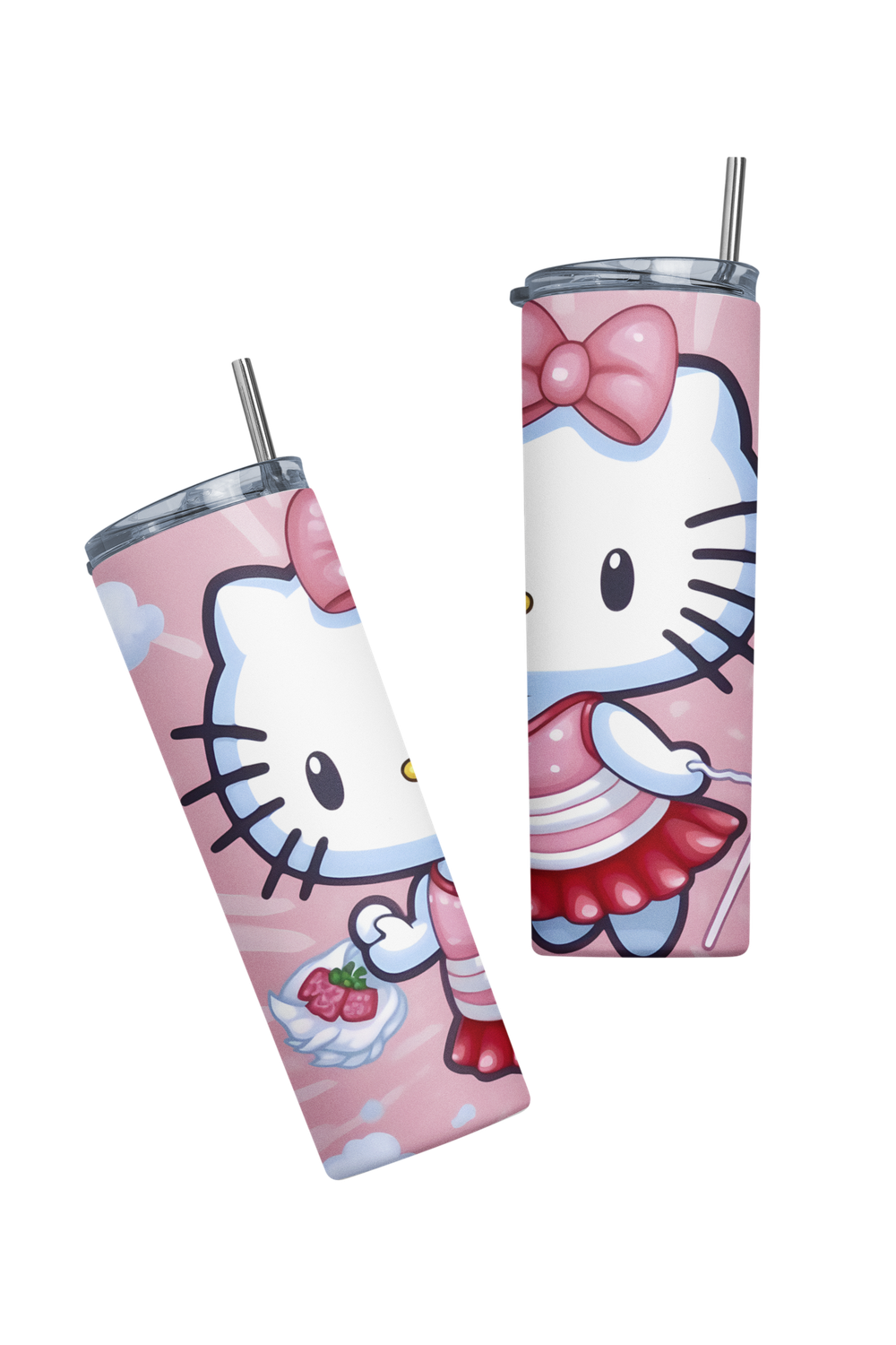 Termo Botella térmica Tumbler Hello Kitty Nubes-2