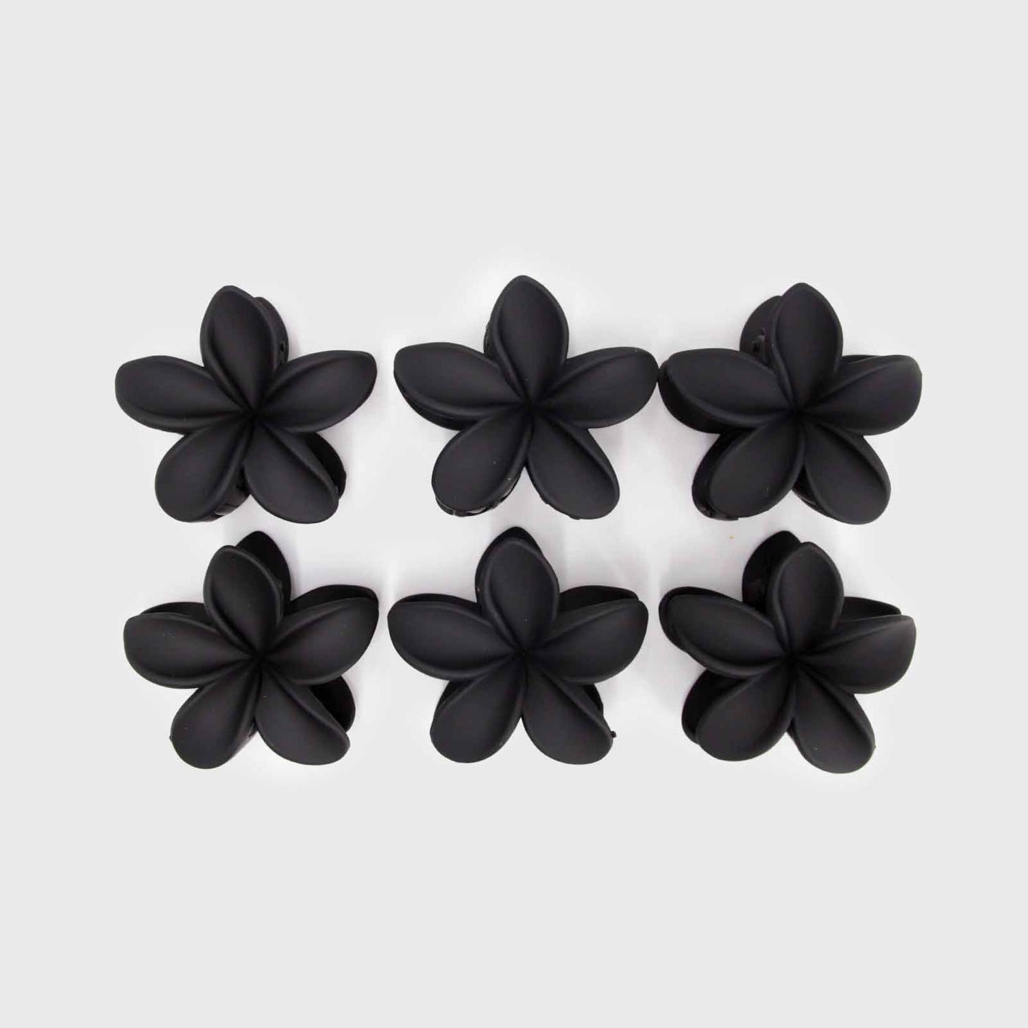Traba Flor Hawaii Grande Para Cabello Accesorio Mate-4