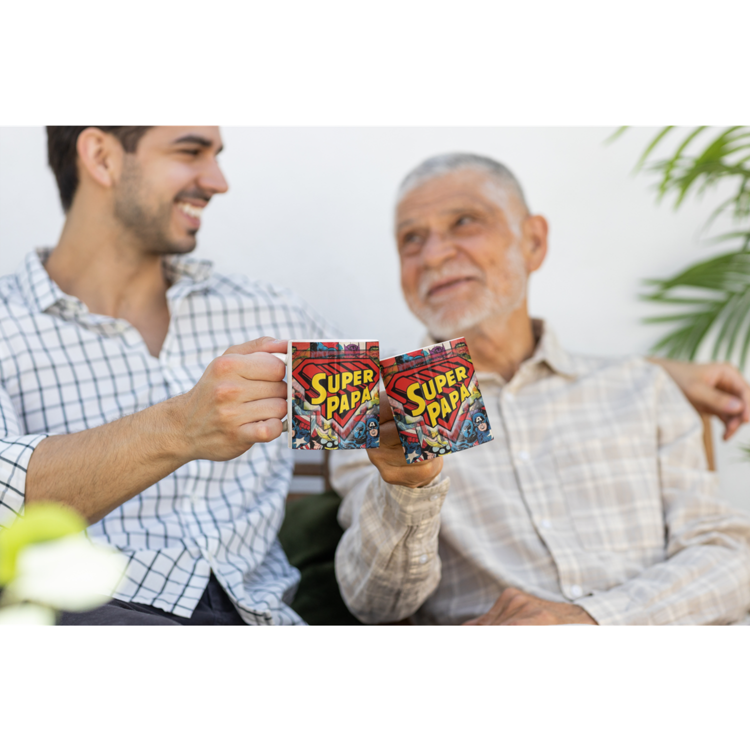 Taza Tazon Super Papá Super Héroe Comic Marvel Regalo Padre-2