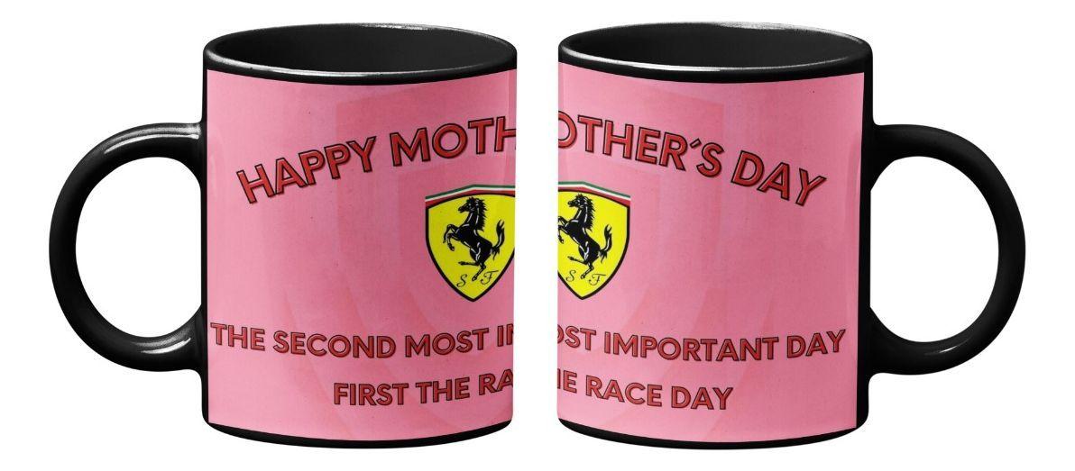 Taza Magica Feliz Dia De Mamá Fans De Formula 1  Ferrari-2