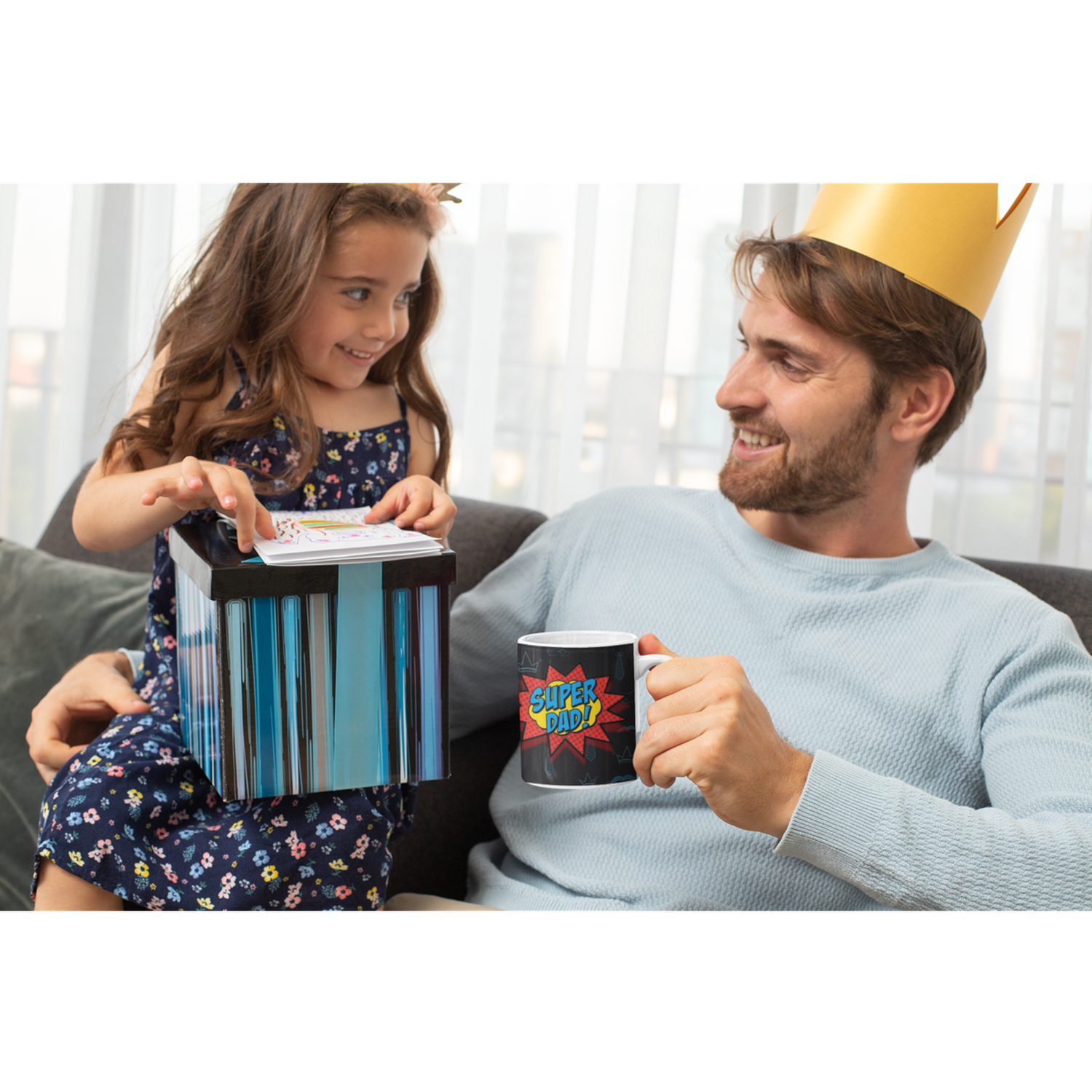 Taza Tazón Super Dad, Dia Del Padre Regalo-6