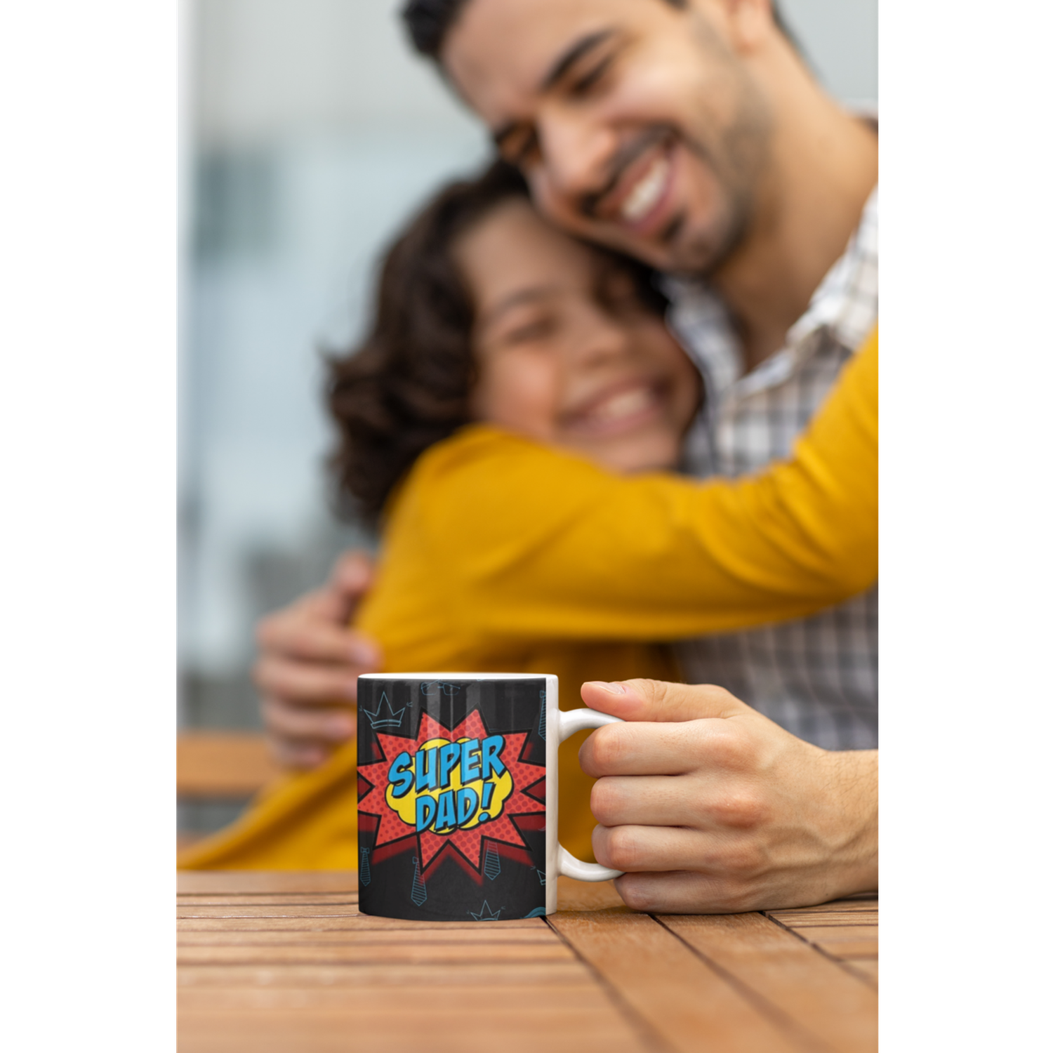 Taza Tazón Super Dad, Dia Del Padre Regalo-5