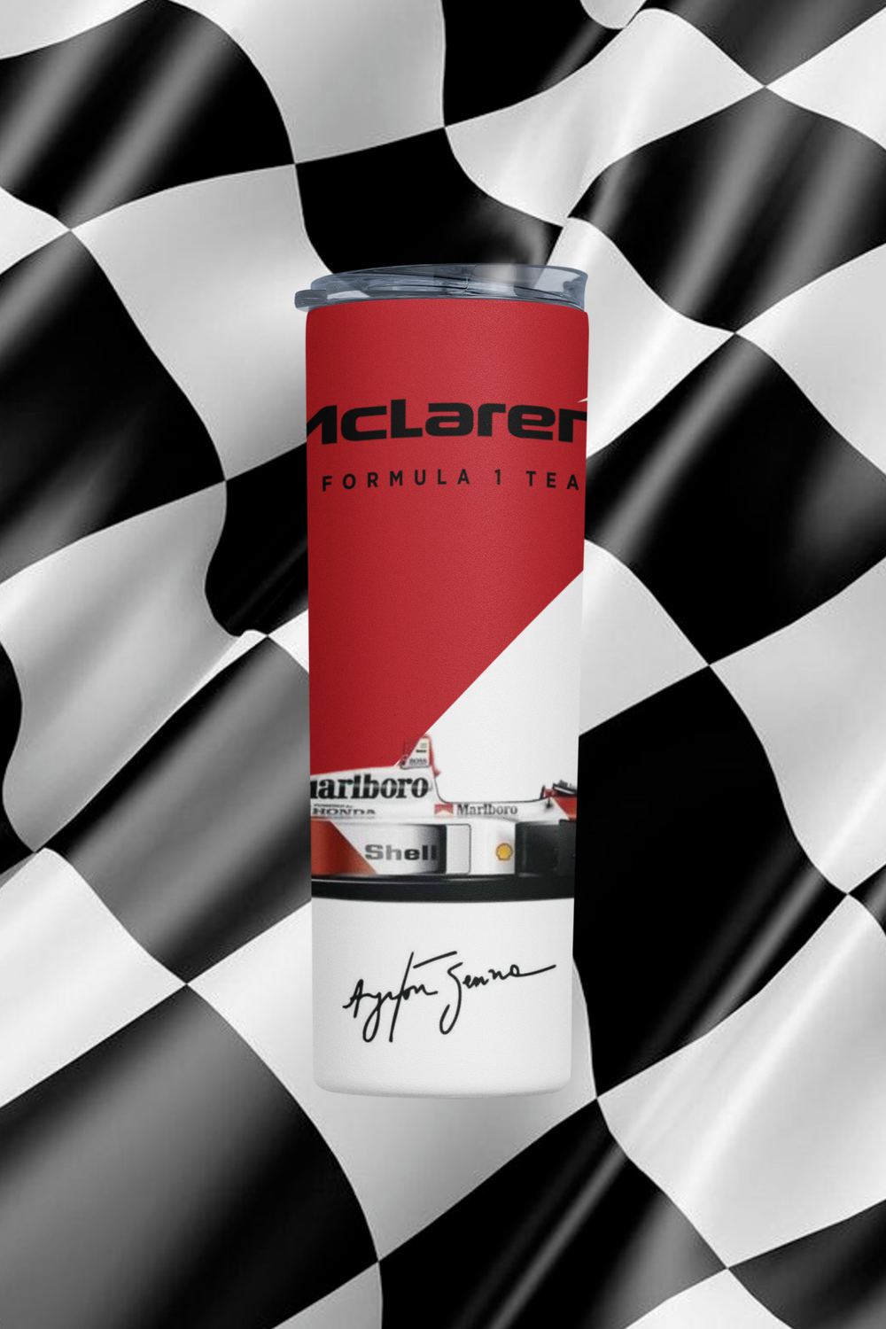 Termo Botella Termica F1 Senna Mclaren Mug-5