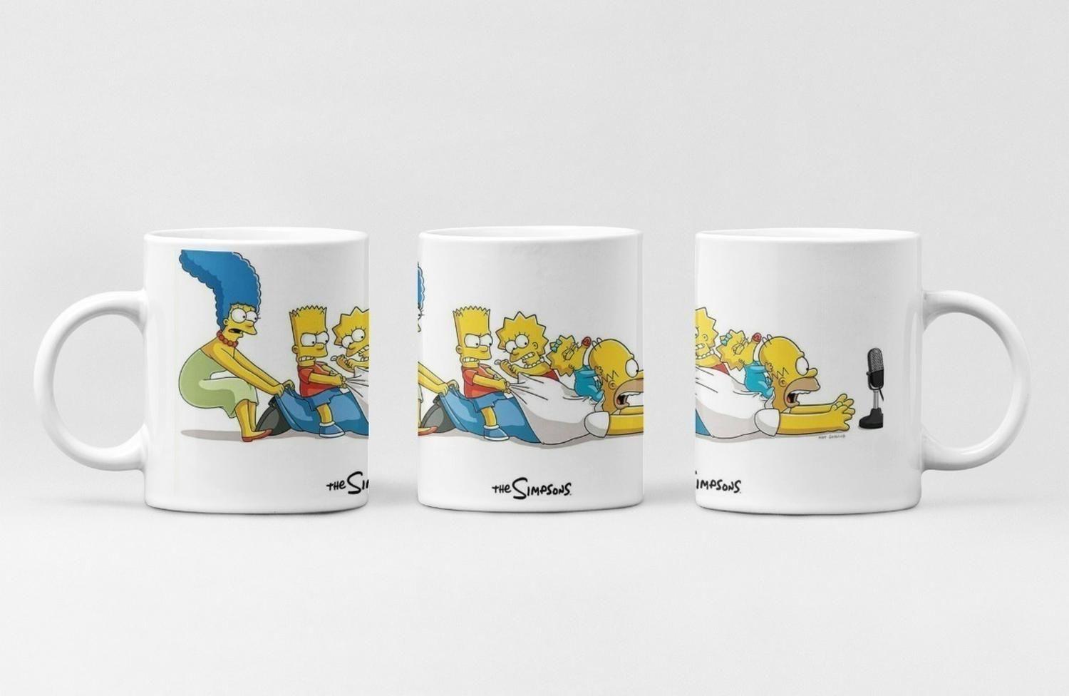 Taza - Tazon Los Simpson, Familia-2