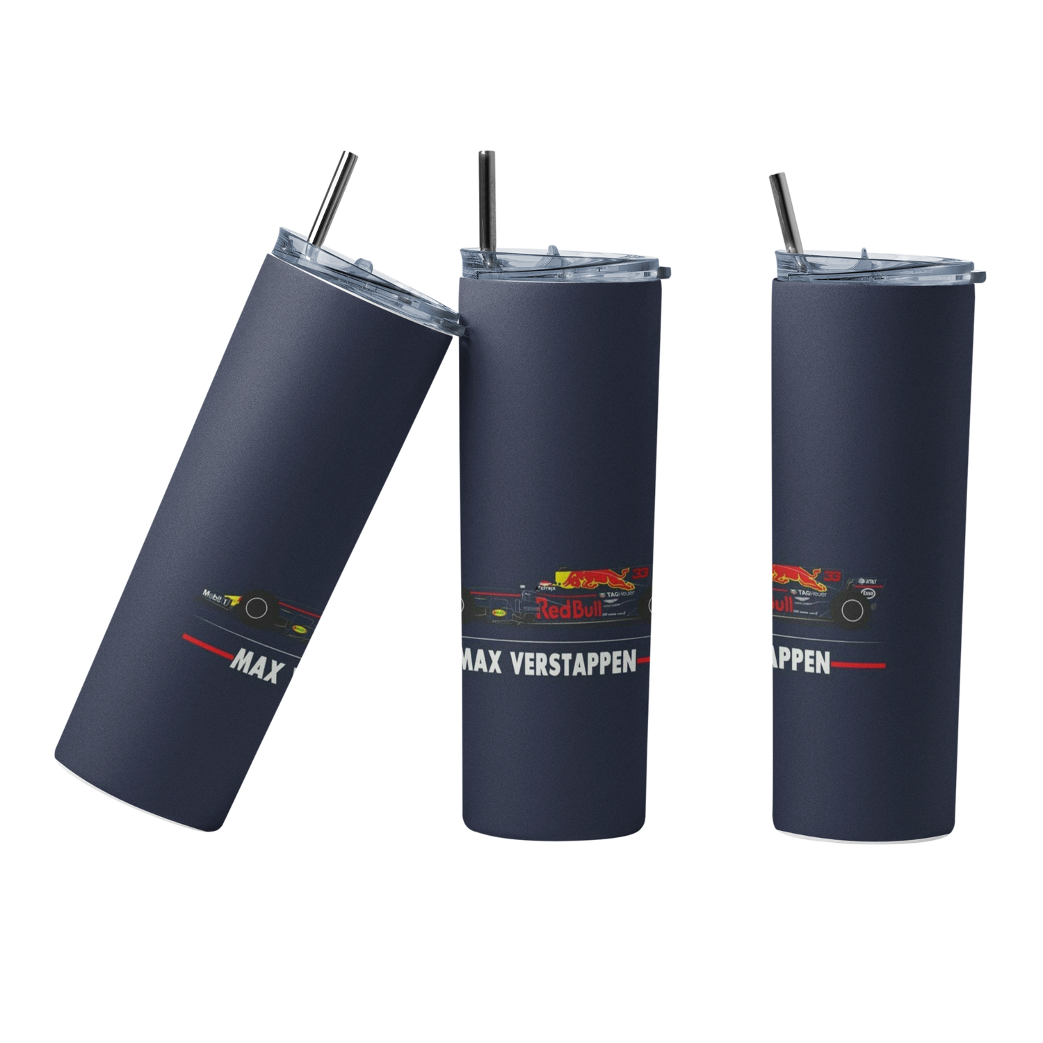 Termo Botella Termica F1 Red Bull Monoplaza Verstappen-0