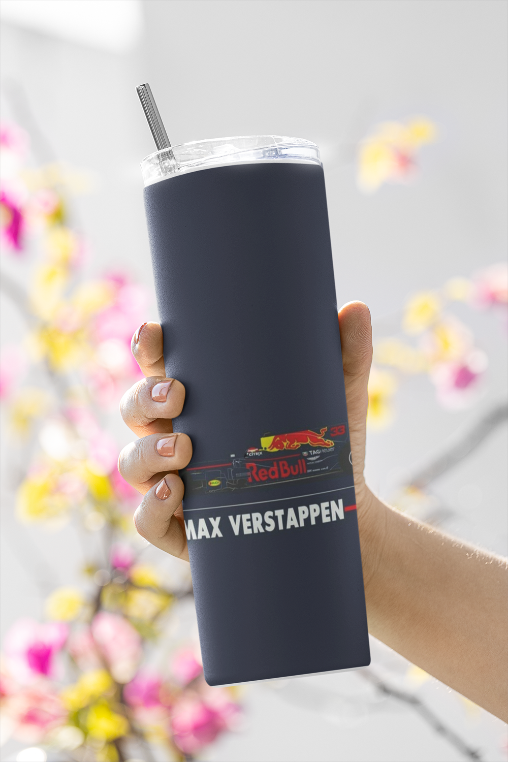 Termo Botella Termica F1 Red Bull Monoplaza Verstappen-4
