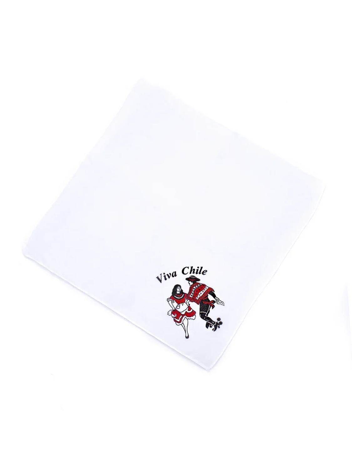 Pañuelo Viva Chile Fiestas Patrias Chile Estampado 35x38 cm-0