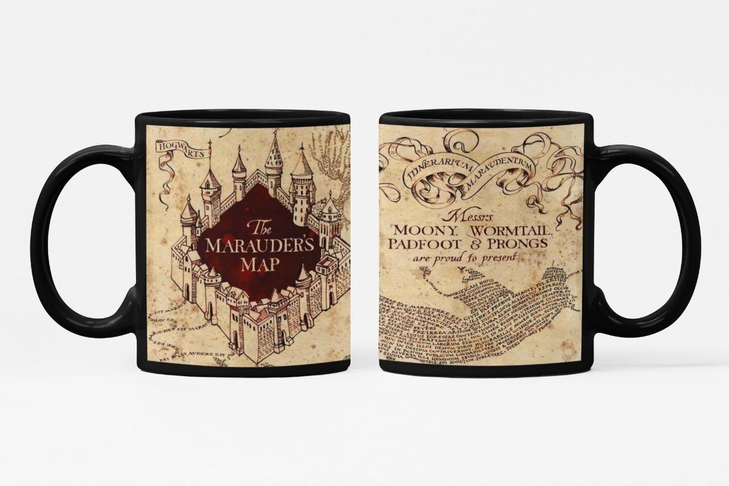 Taza Mágica Mapa Merodeador Harry Potter-2