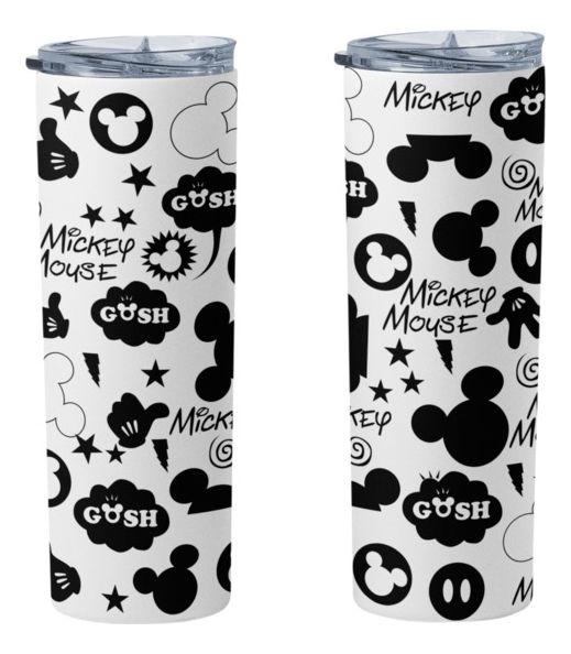 Termo Botella Térmica Acero Inoxidable Mickey Mouse Retro-2