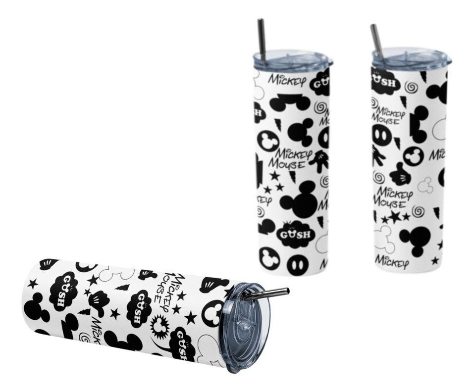 Termo Botella Térmica Acero Inoxidable Mickey Mouse Retro-3