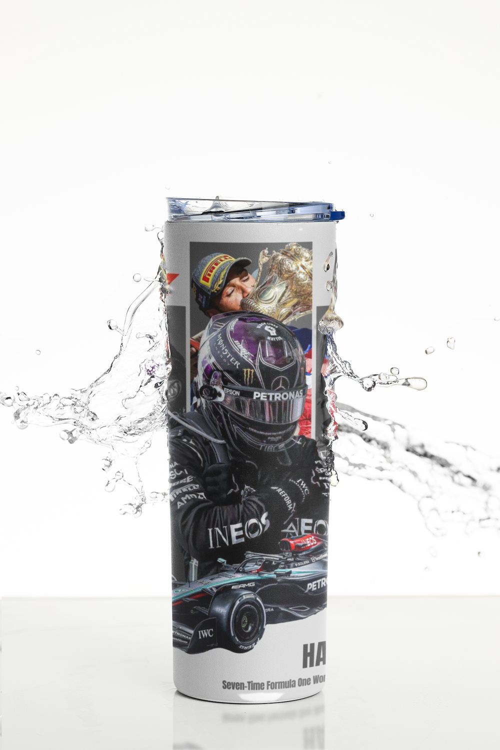 Termo Botella Termica Lew Hamilton Mercedes Mug-5