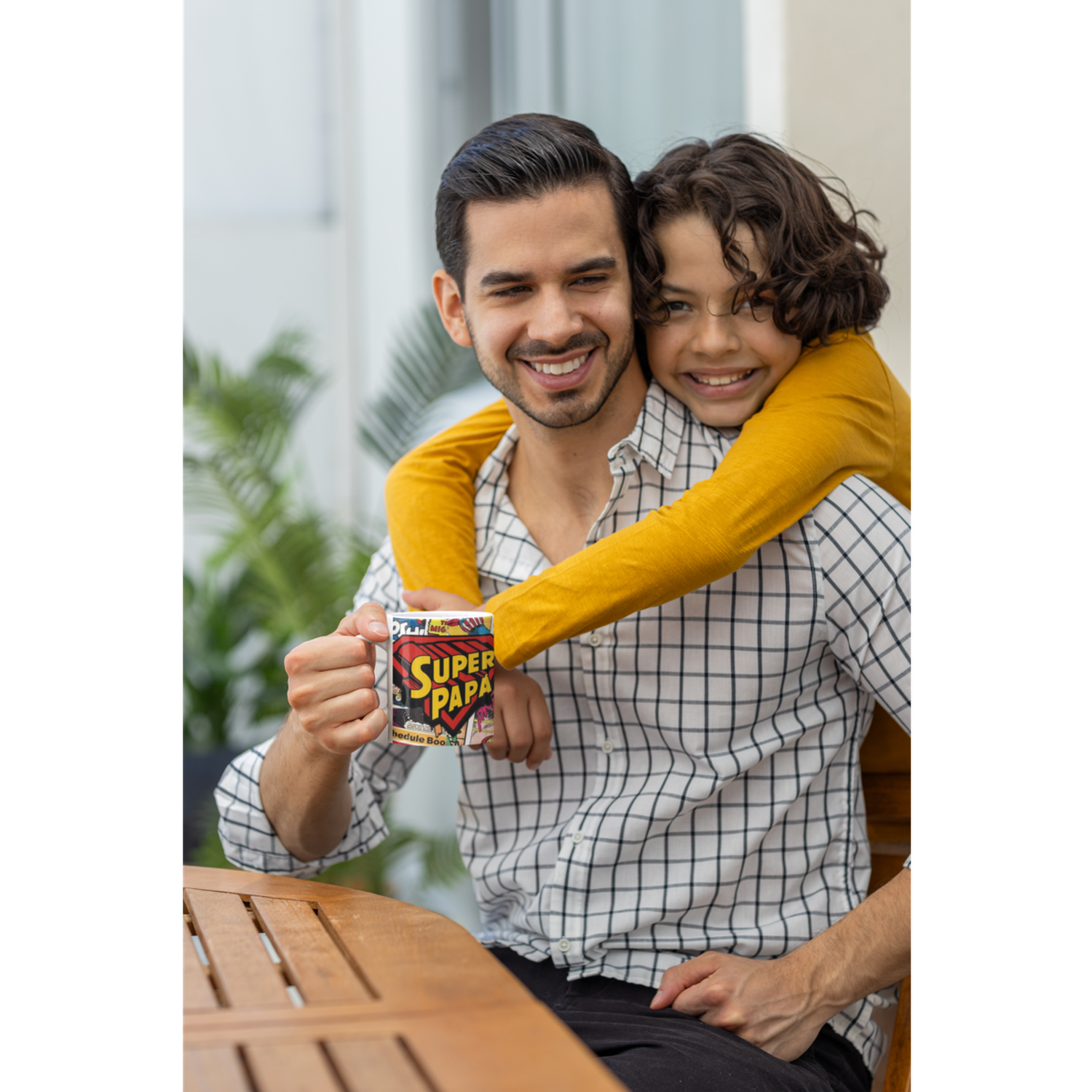 Taza Tazon Super Papá Super Héroe Marvel Feliz Dia Del Padre-3