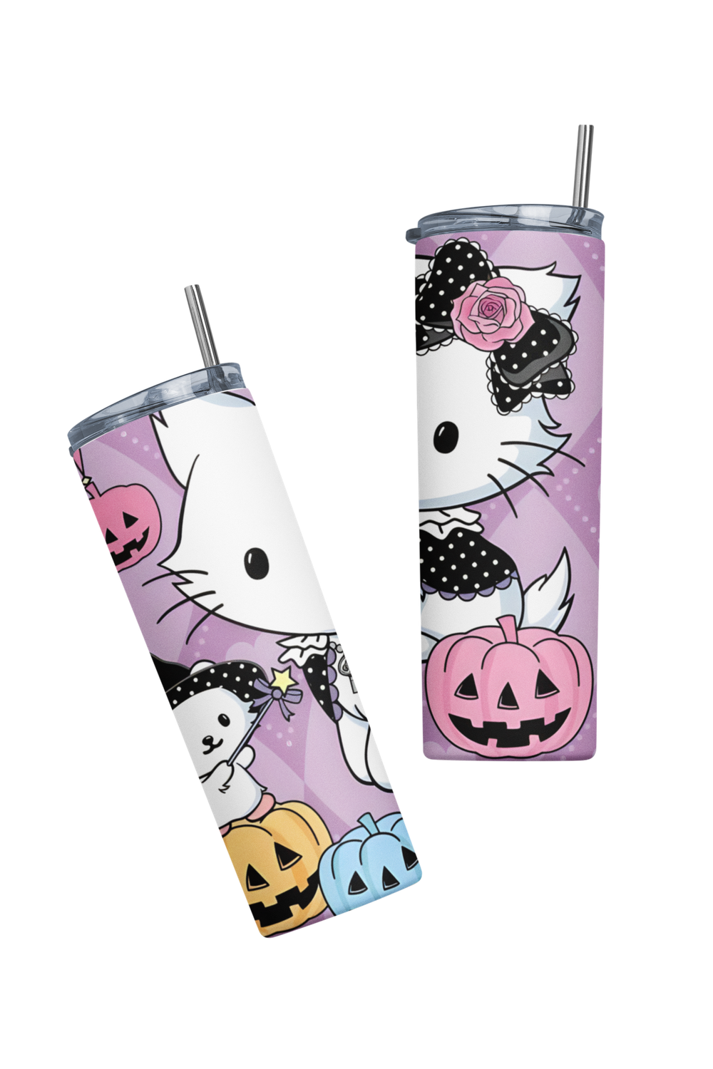 Termo Botella térmica Tumbler Hello Kitty Calabazas-2