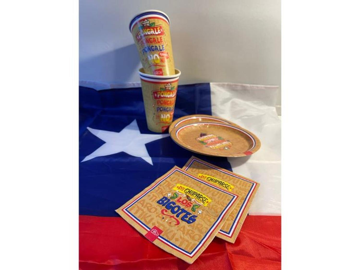 Pack De 6 Para Fiestas Patrias 18 Septiembre Cotillón-6