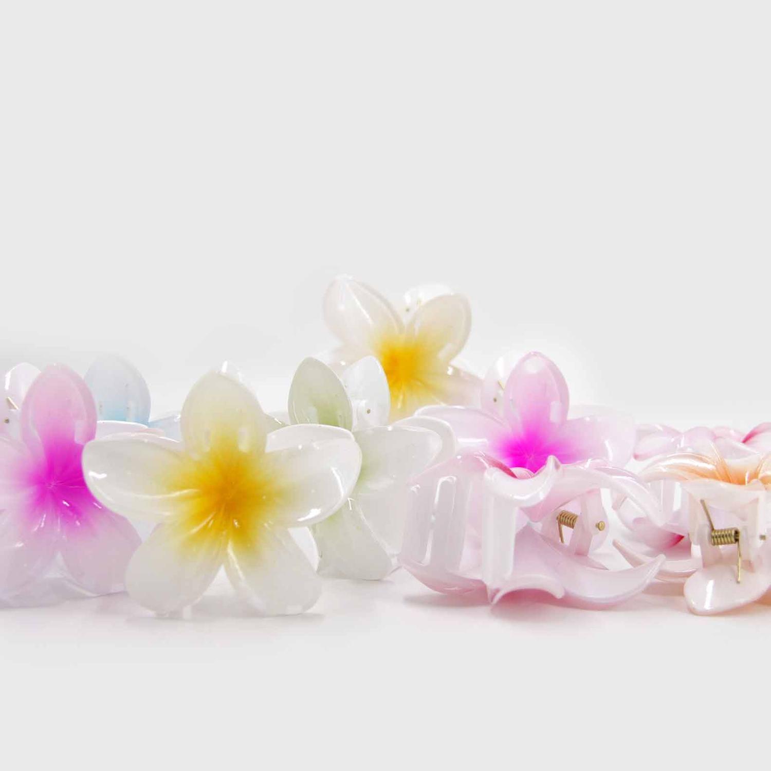 Pack 3 Pinche Flor Hawaii Grande Para Afirmar Pelo Hawaiana-2