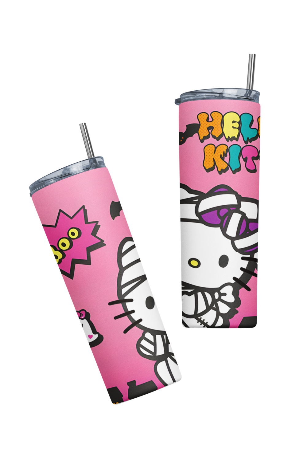 Termo Botella térmica Tumbler Hello Kitty Fantasma Boo-2