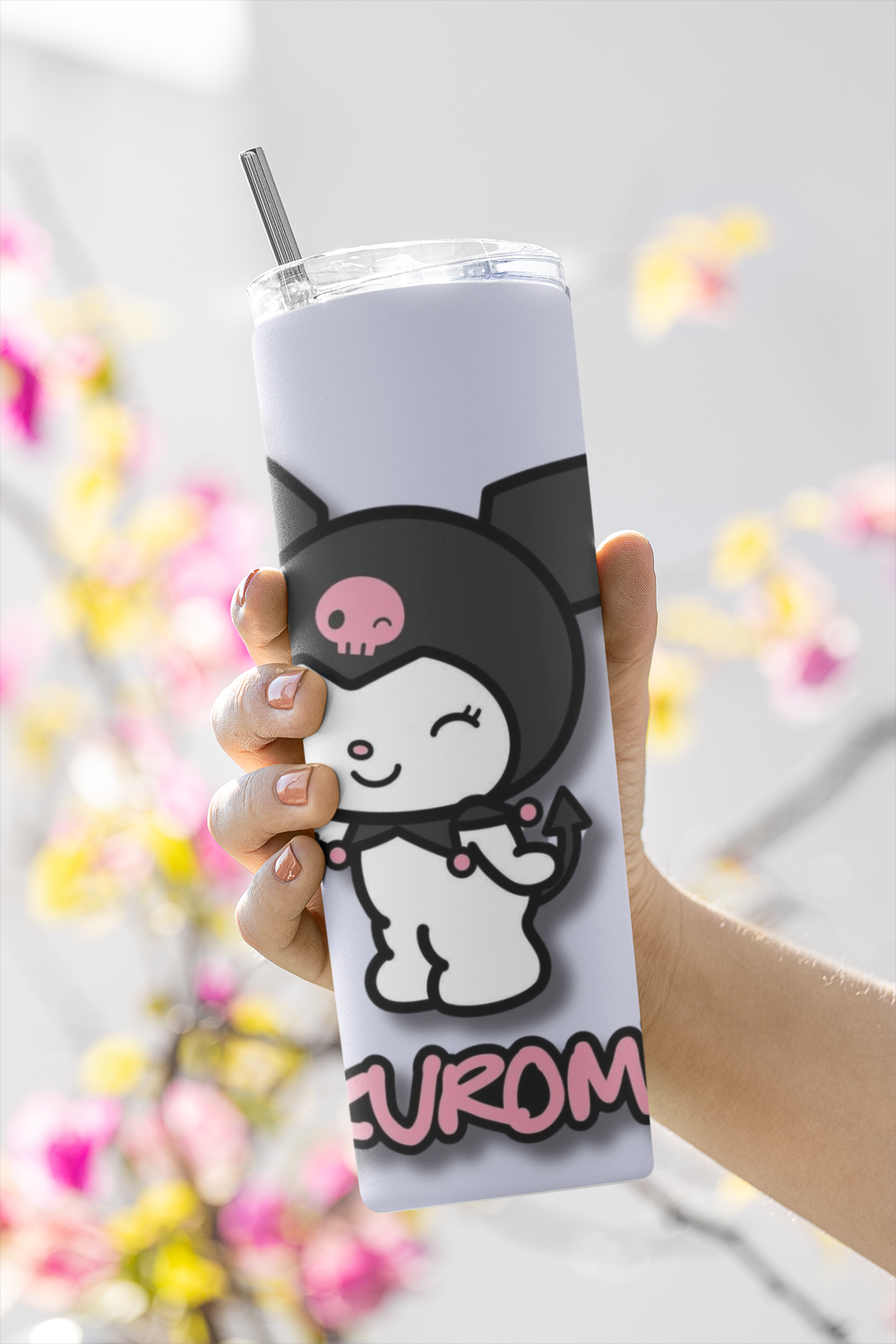 Termo Botella Termica Kuromi Lila Hello Kitty Mug 1-5