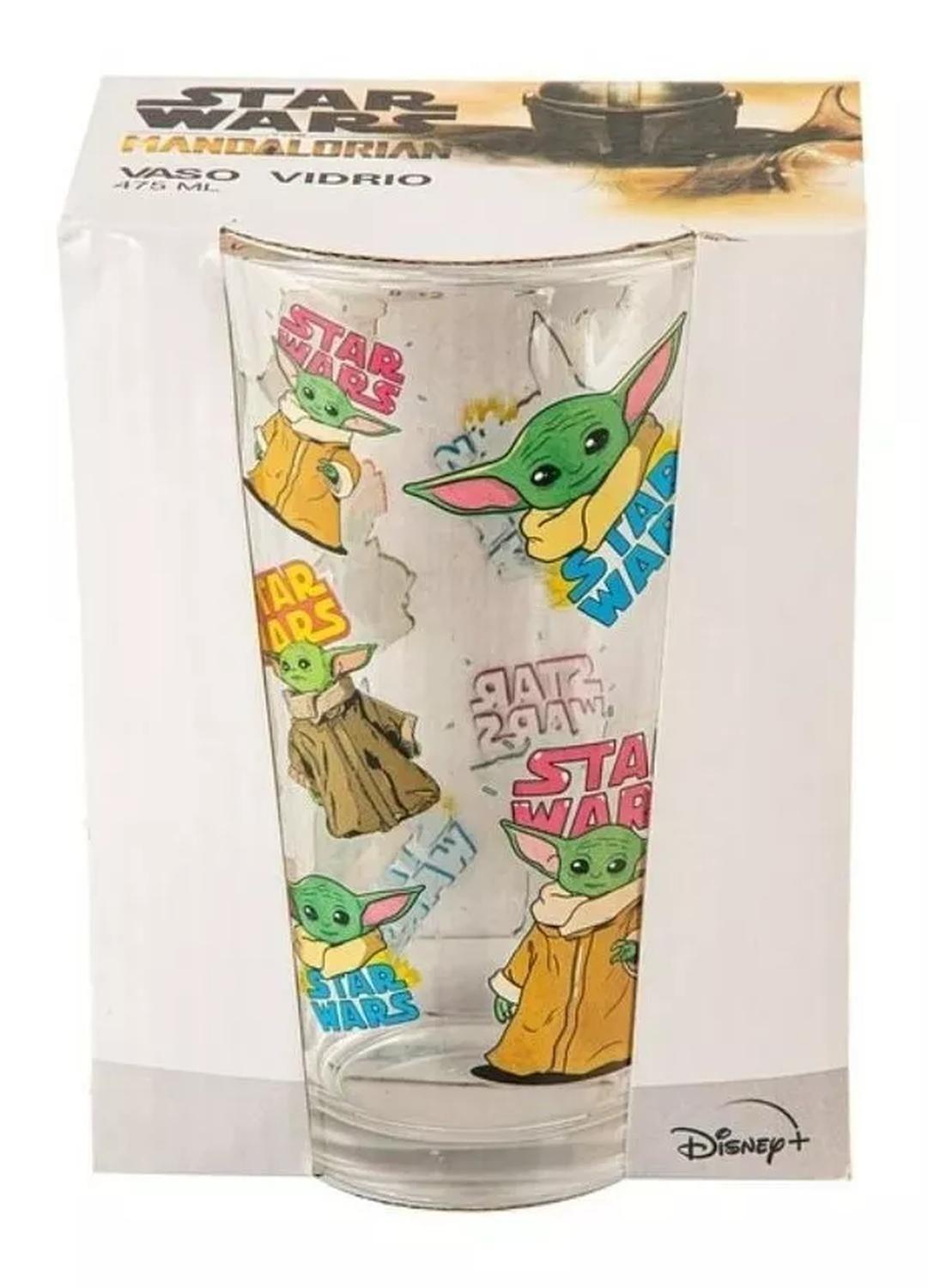 Set Pack 4 Vaso De Vidrio Star Wars Pelicula The Mandalorian-3