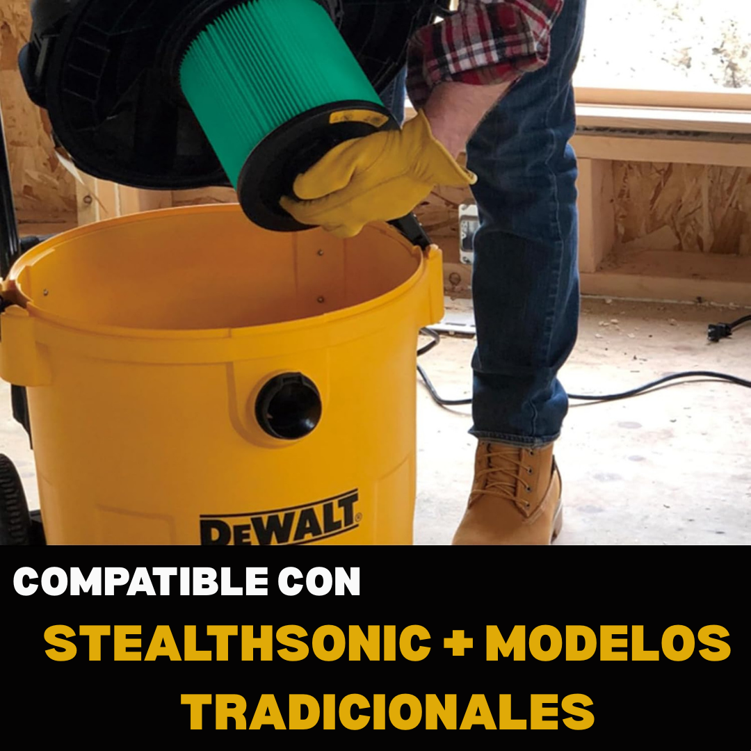 Dewalt | Filtro HEPA Premium Seco/Mojado para Aspiradora de 15 a 30 Litros - DXVC4003-5