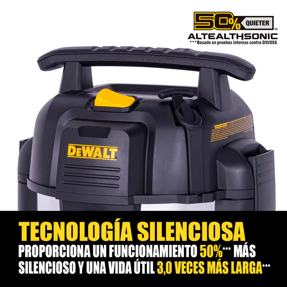 Dewalt Stealthsonic | Aspiradora Silenciosa e Inteligente 19 Litros DXV20S-QT-3