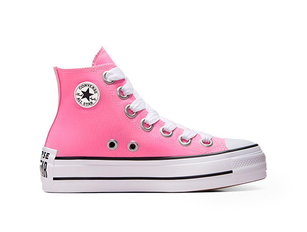 Zapatilla Converse Chuck Taylor Lift Sketch Mujer Rosado-0