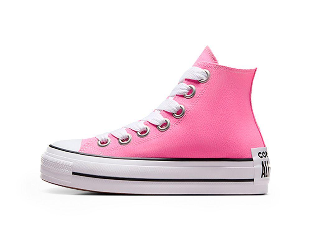 Zapatilla Converse Chuck Taylor Lift Sketch Mujer Rosado-1