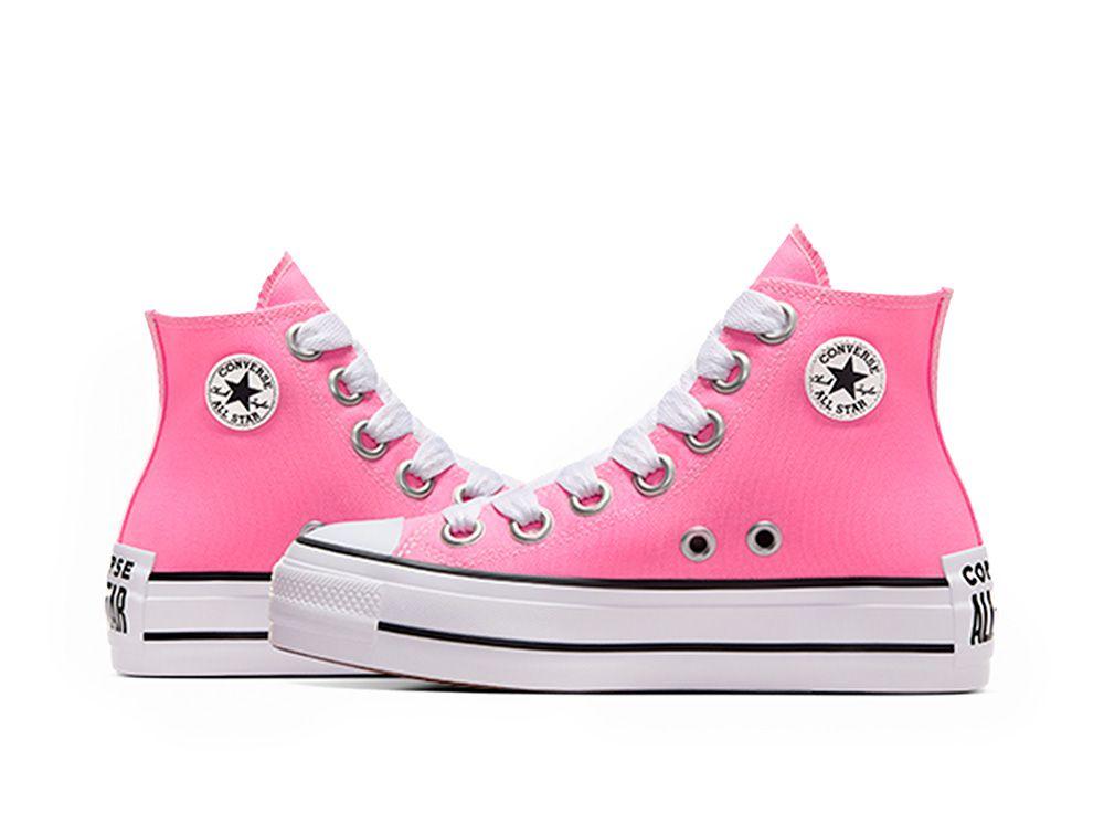 Zapatilla Converse Chuck Taylor Lift Sketch Mujer Rosado-6