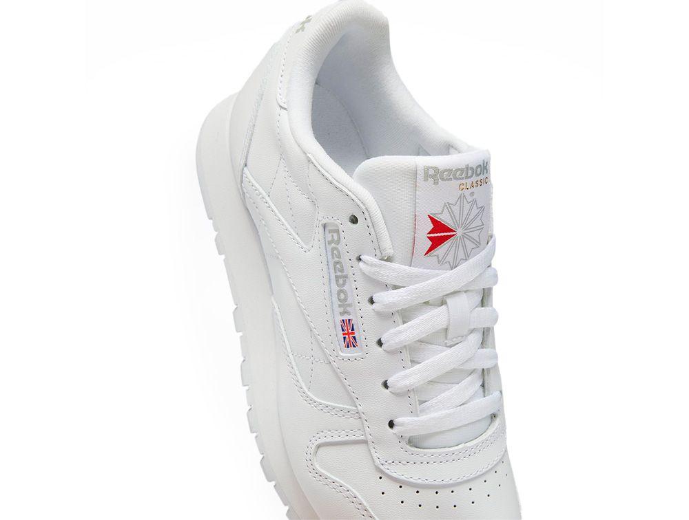 Zapatilla Reebok Classic Leather Mujer Blanco-2