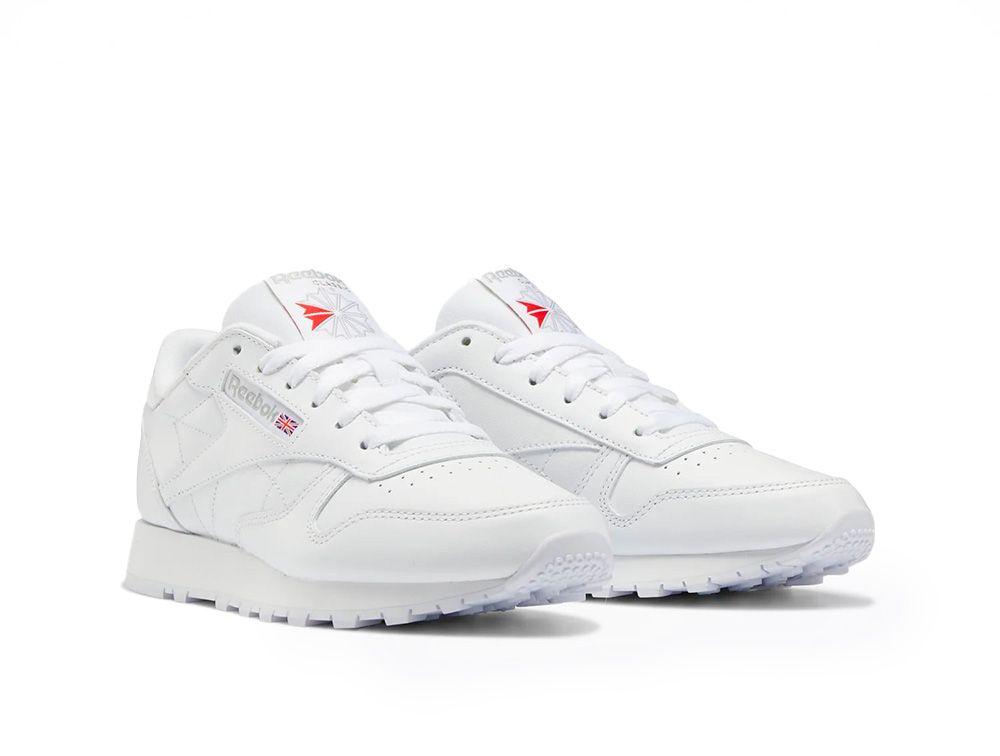 Zapatilla Reebok Classic Leather Mujer Blanco-4