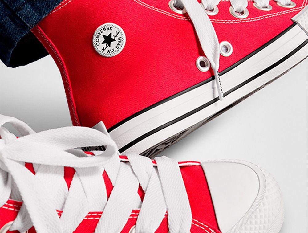 Zapatilla Converse Chuck Taylor Sketch Unisex Rojo-1