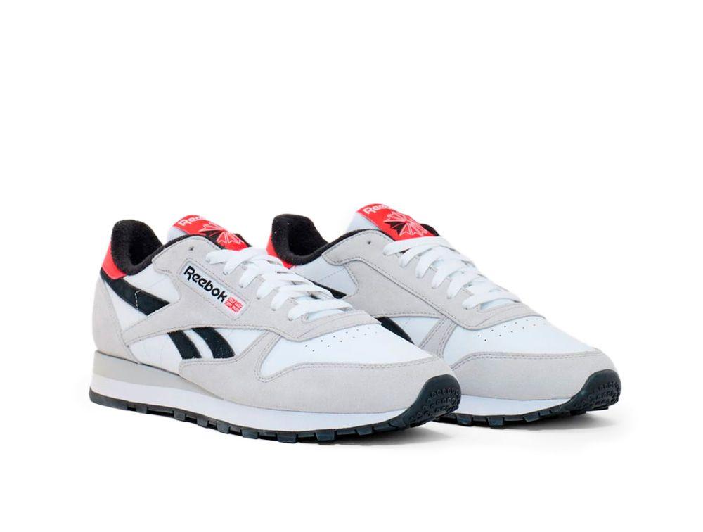 Zapatillas Reebok Cl Leather Hombre Blanco-1
