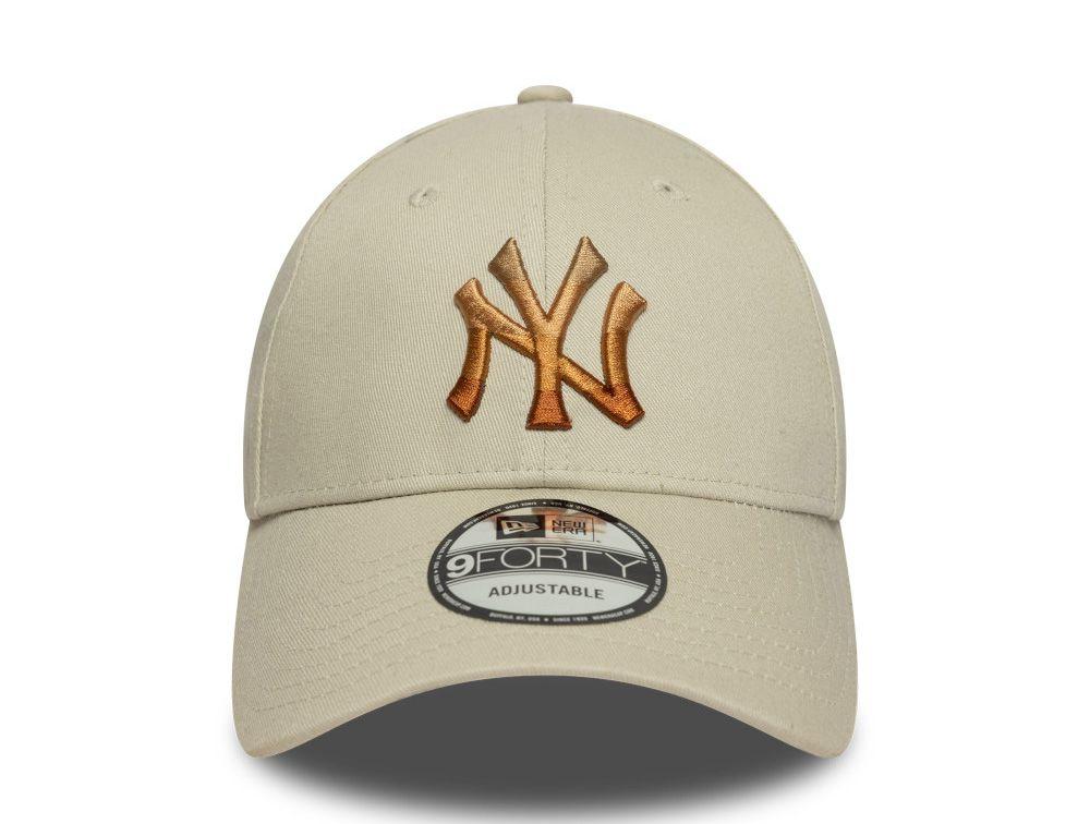 Jockey Unisex New Era New York Yankees Beige-1
