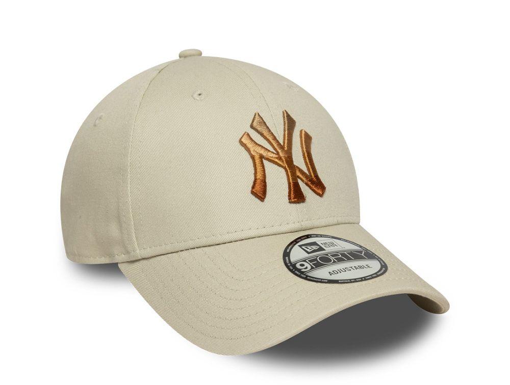 Jockey Unisex New Era New York Yankees Beige-2
