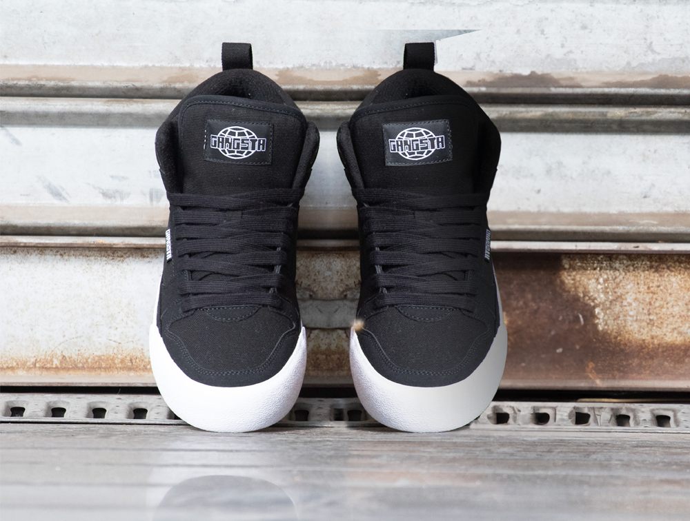 Zapatilla Unisex Gangsta Trooper Negro I-8