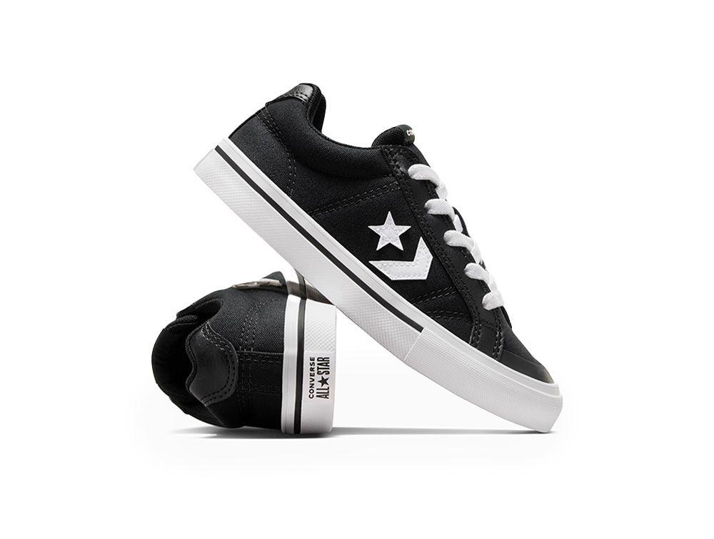 Zapatilla Junior Converse Sport Casual Negro-6