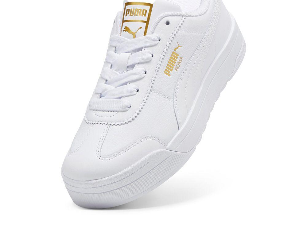 Zapatilla Puma Roma Feminine Mujer Mono Blanco-2