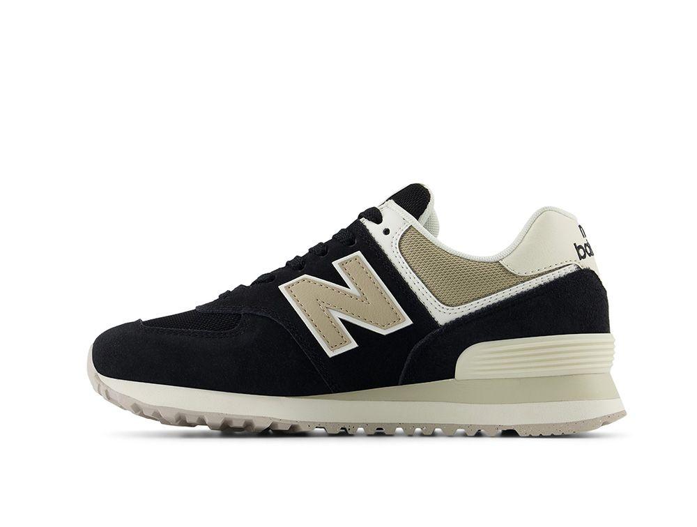 Zapatilla New Balance 574 Mujer Negro-1
