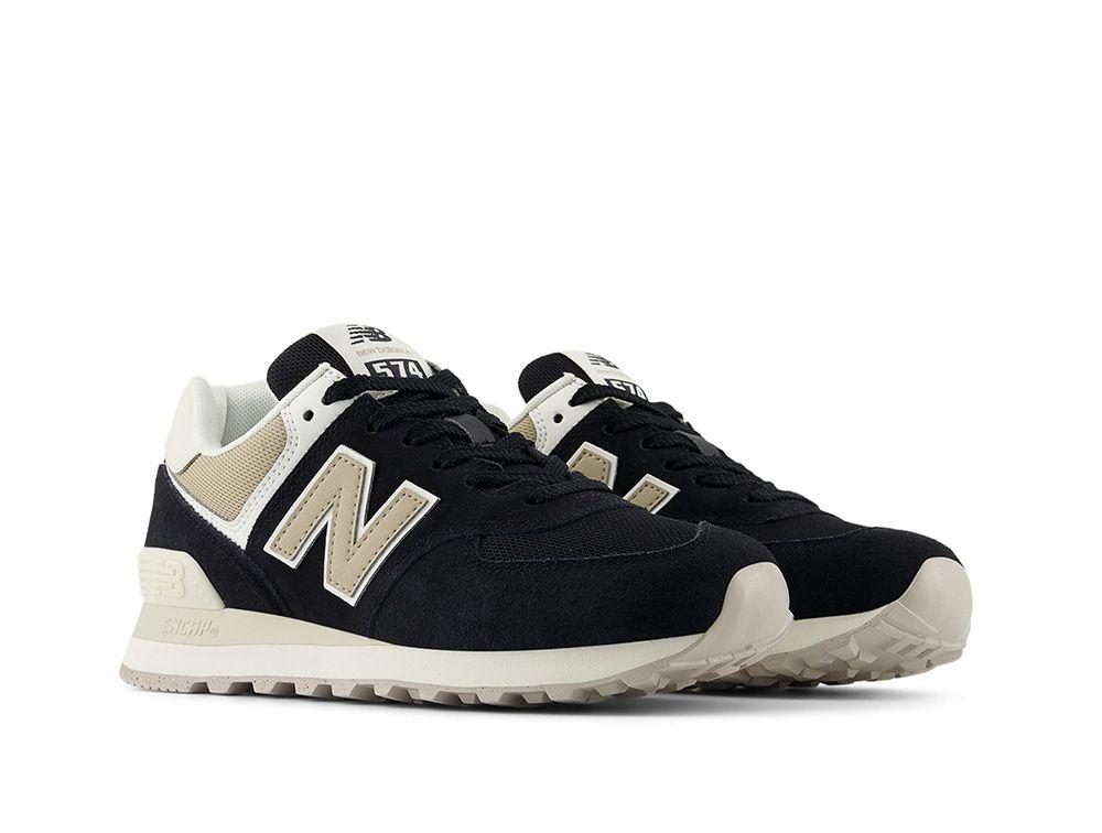 Zapatilla New Balance 574 Mujer Negro-3