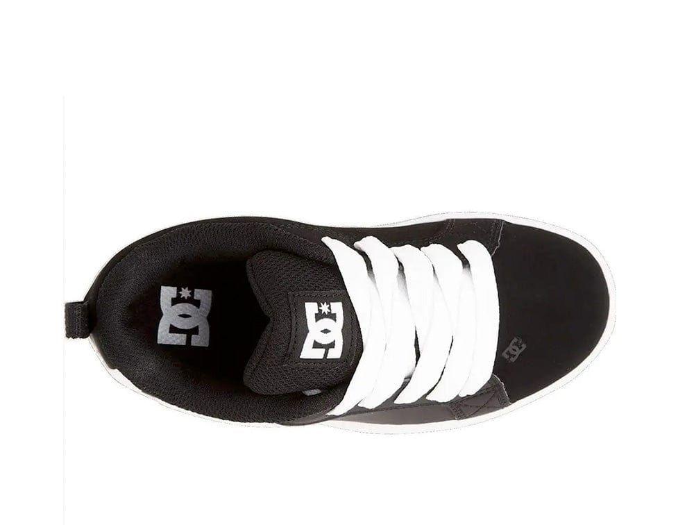 Zapatilla DC Junior Court Graffik Negro-2