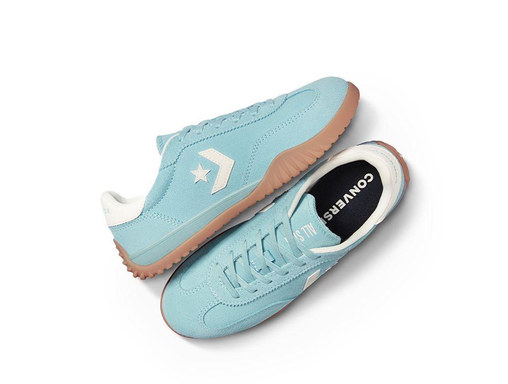 Zapatilla Converse Run Star Trainer Mujer Celeste - Blanco-3