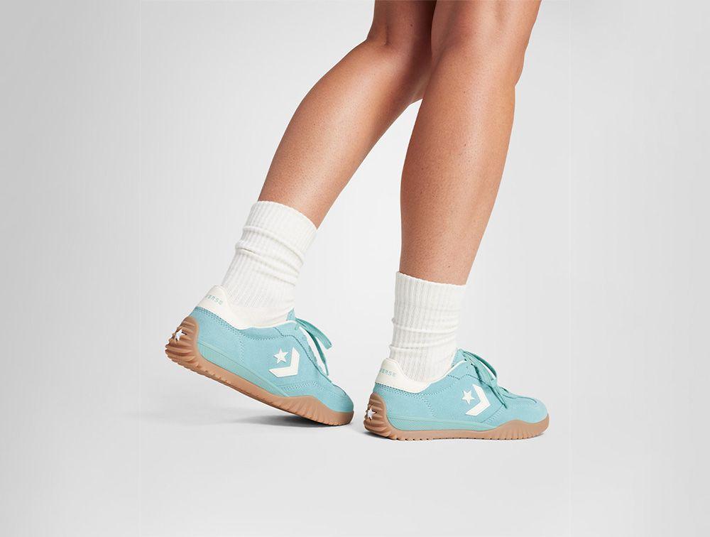 Zapatilla Converse Run Star Trainer Mujer Celeste - Blanco-8