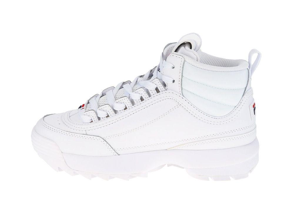 Zapatilla Fila Disruptor II Mid Mujer Blanco-1