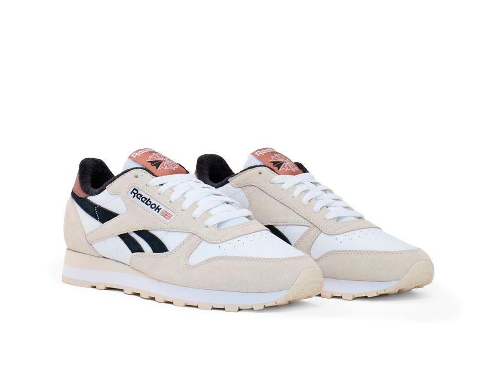 Zapatillas Reebok Cl Leather Hombre Beige-1